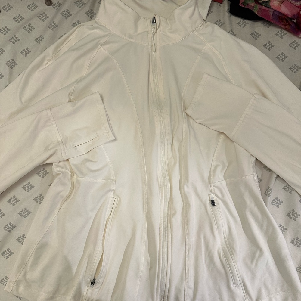 Workout zip up